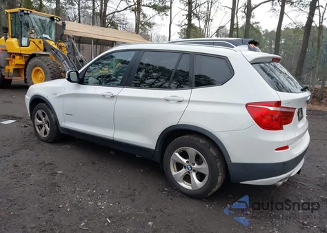 2012 BMW X3 xDrive28I z USA, uszkodzony, nr VIN 5UXWX5C54CL717447